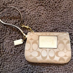 Coach wristlet